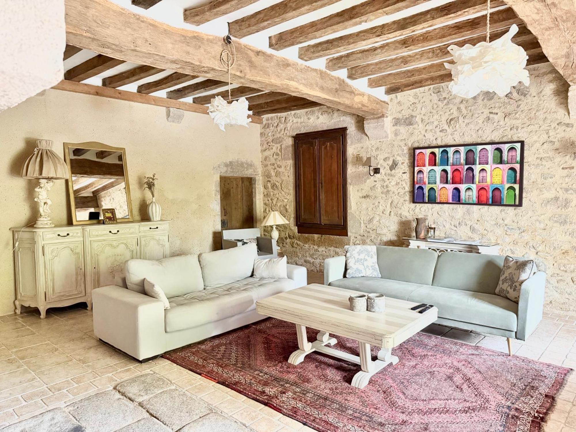 Manoir Medieval Art Deco - Logis Des 3 Artistes Vakantiehuis Sevremont